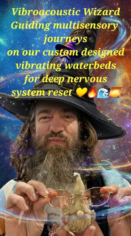 Vibroacoustic Wizard, Guy Sohm Guiding multisensory journeys in Mullumbimby Australia